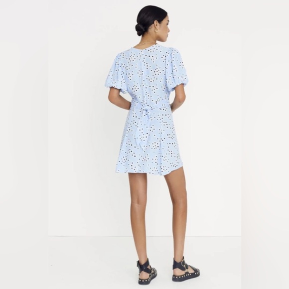 Faithfull the brand Ilia floral mini dress size 4 - Picture 4 of 15